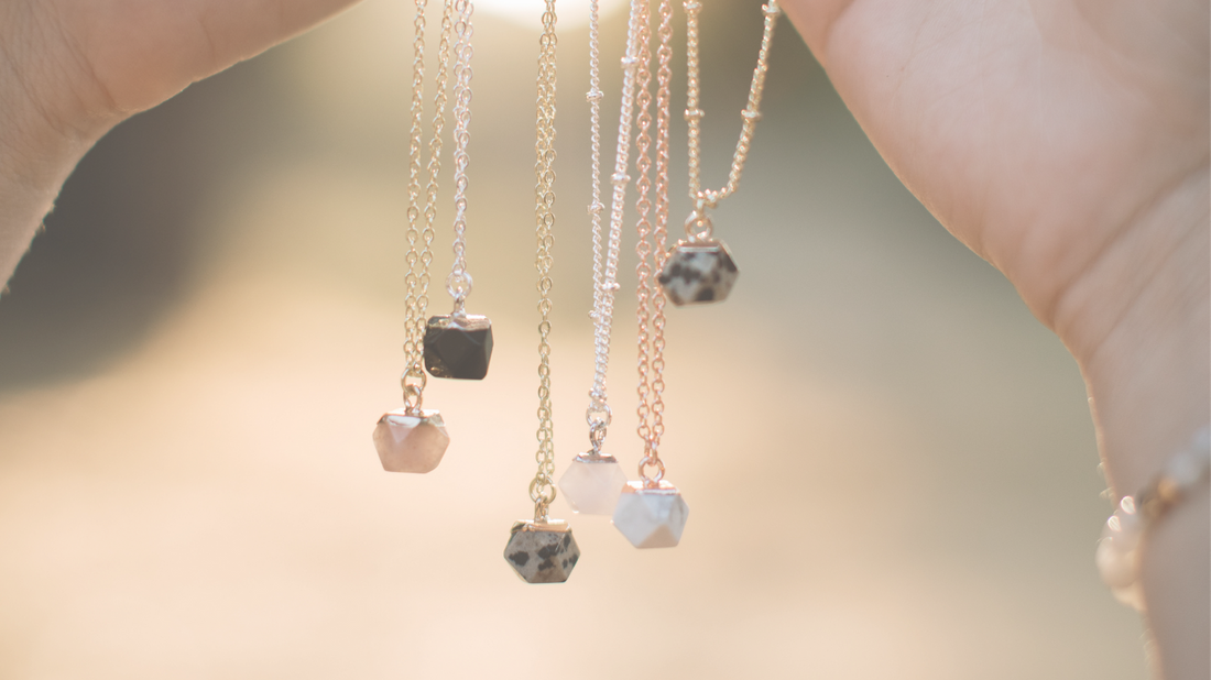 Beautiful You: a line of giftable gemstone necklaces to meet you where you are