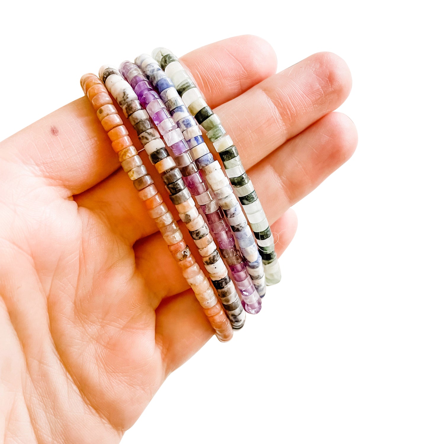 Heishi Bead Bracelets