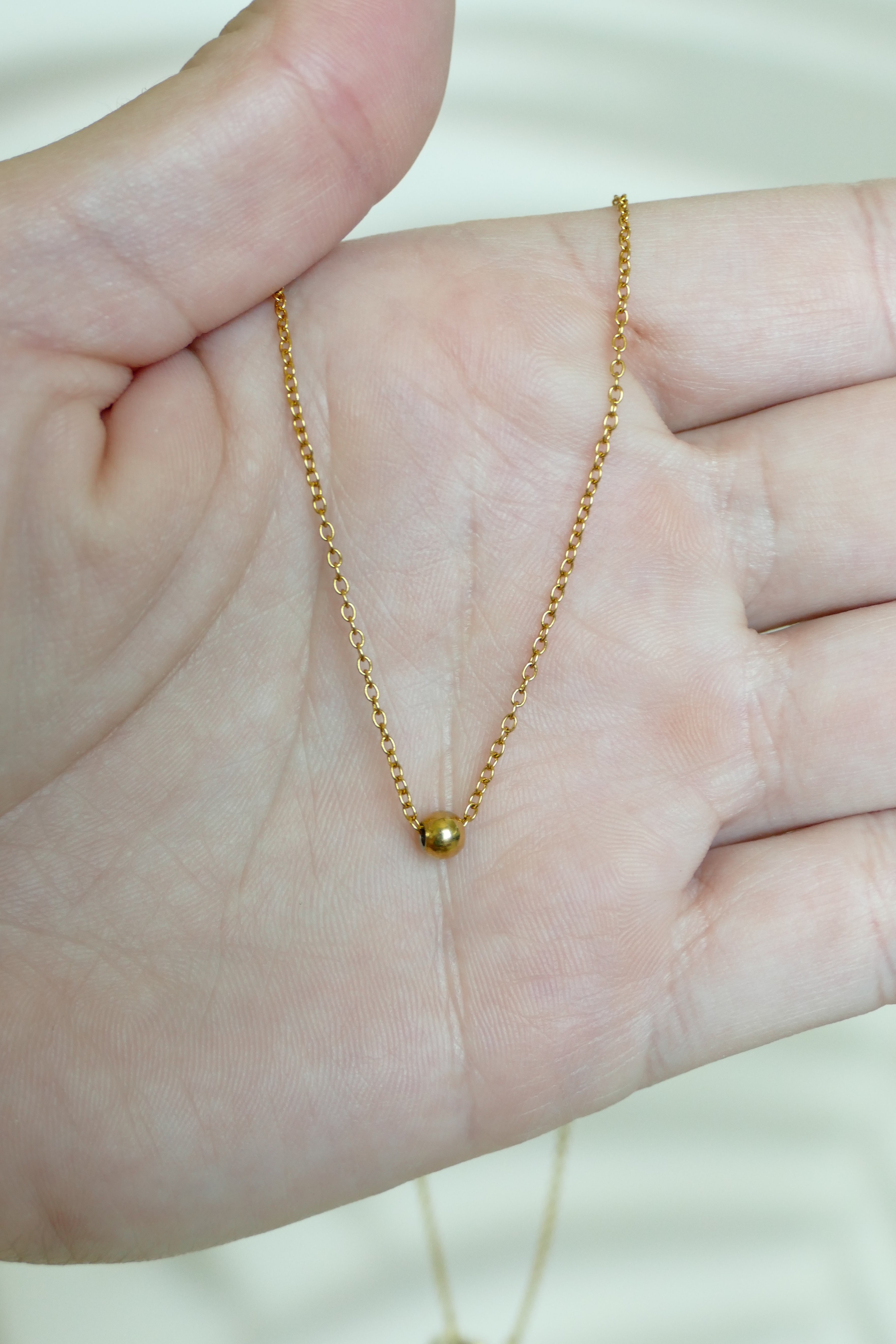 Delicate Tiny Bead Chocker necklace