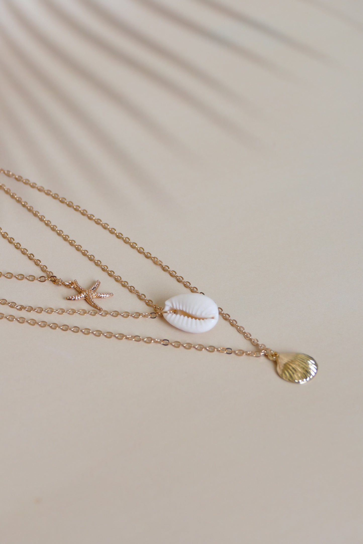 Summer Ocean’s Shell Diffusing Necklace