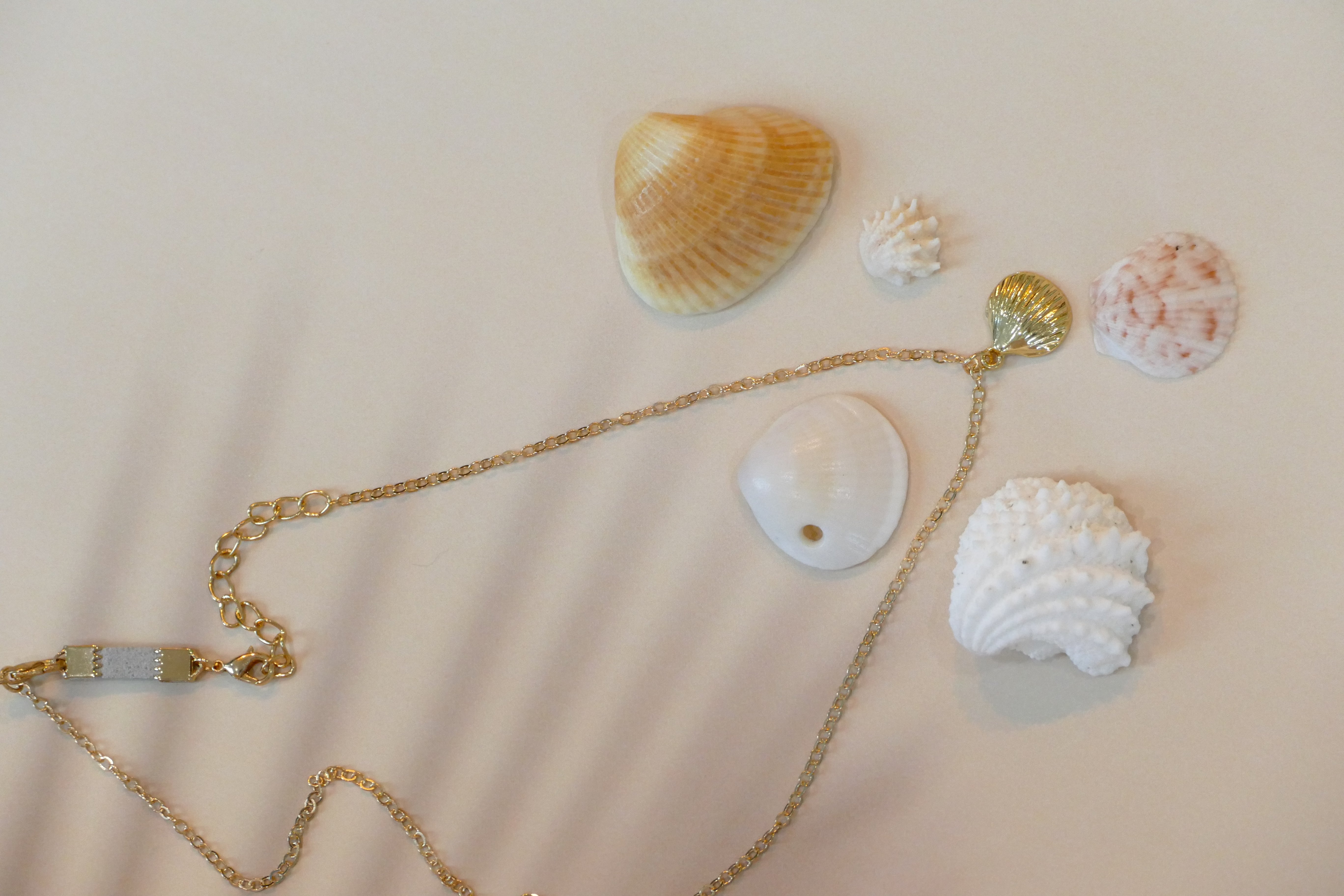 Summer Ocean’s Shell Diffusing Necklace