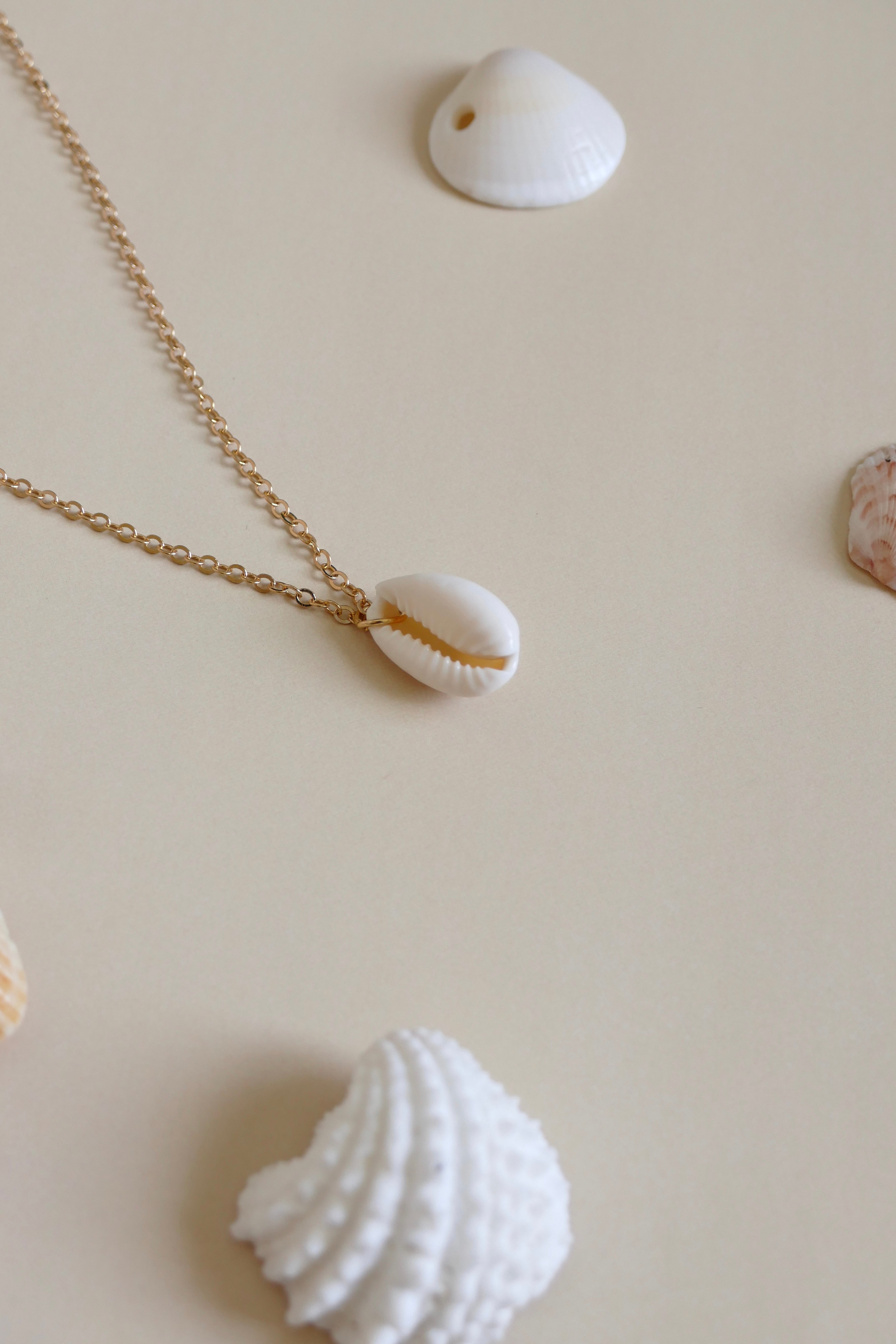 Summer Ocean s Shell Diffusing Necklace
