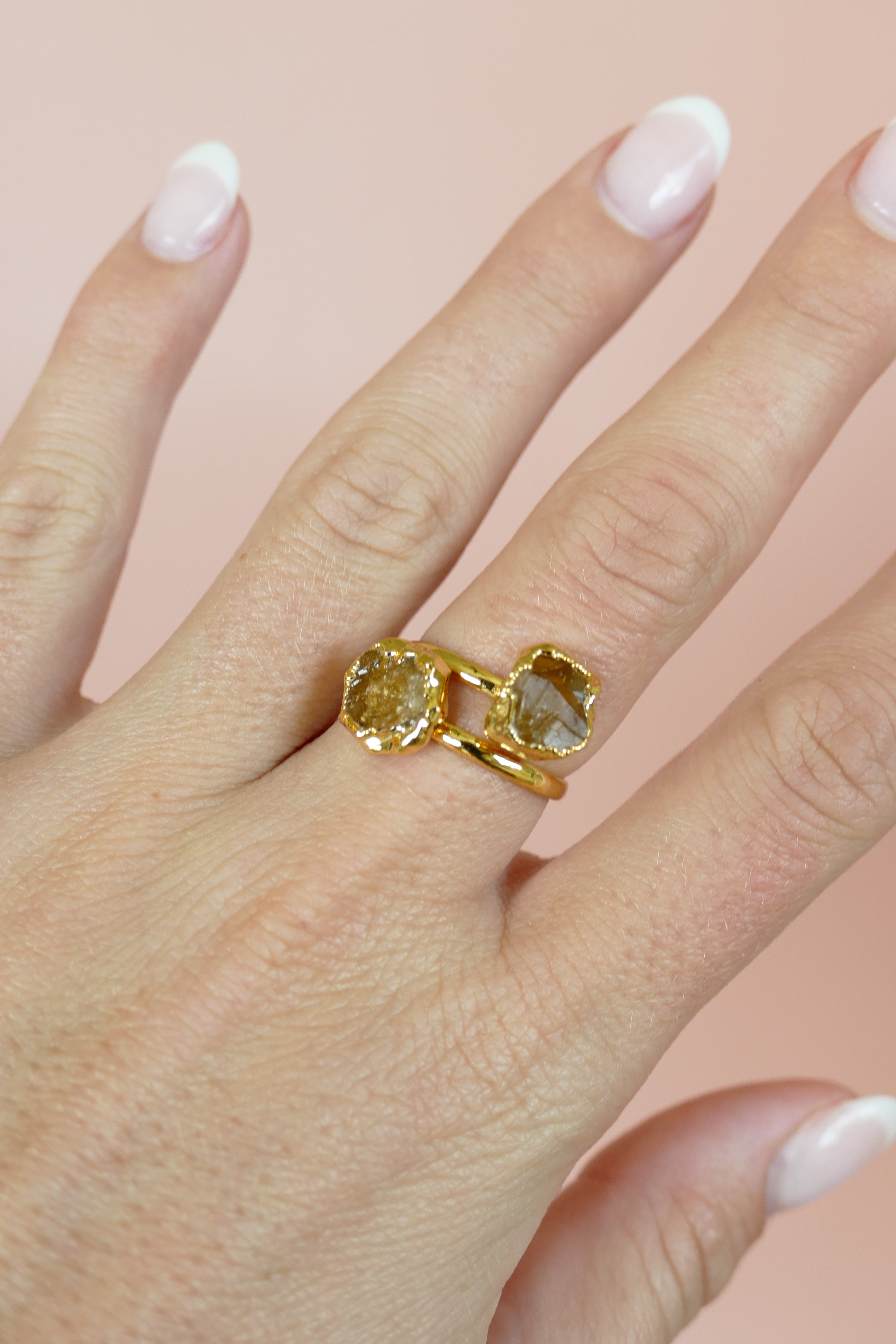 Citrine 2025 gemstone ring