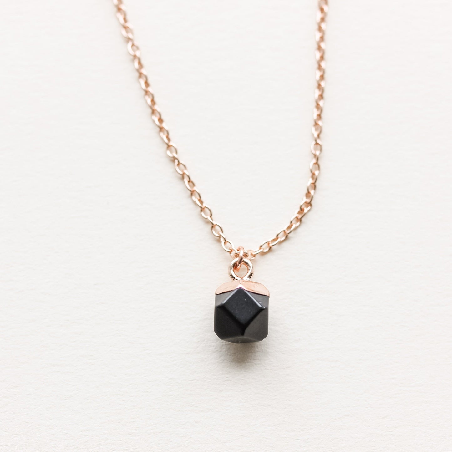 Black Onyx Diffusing Necklace - Put on Love Designs