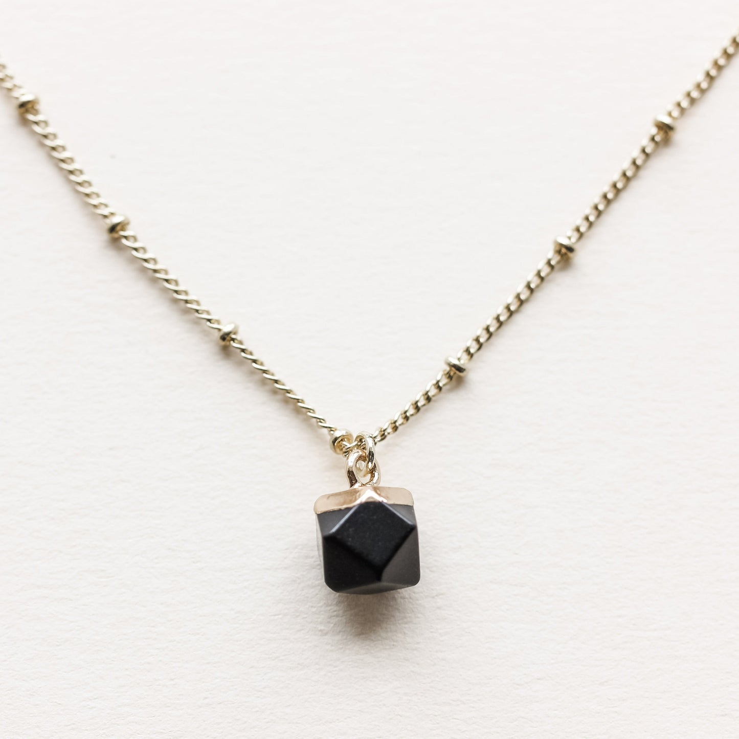 Black Onyx Diffusing Necklace - Put on Love Designs