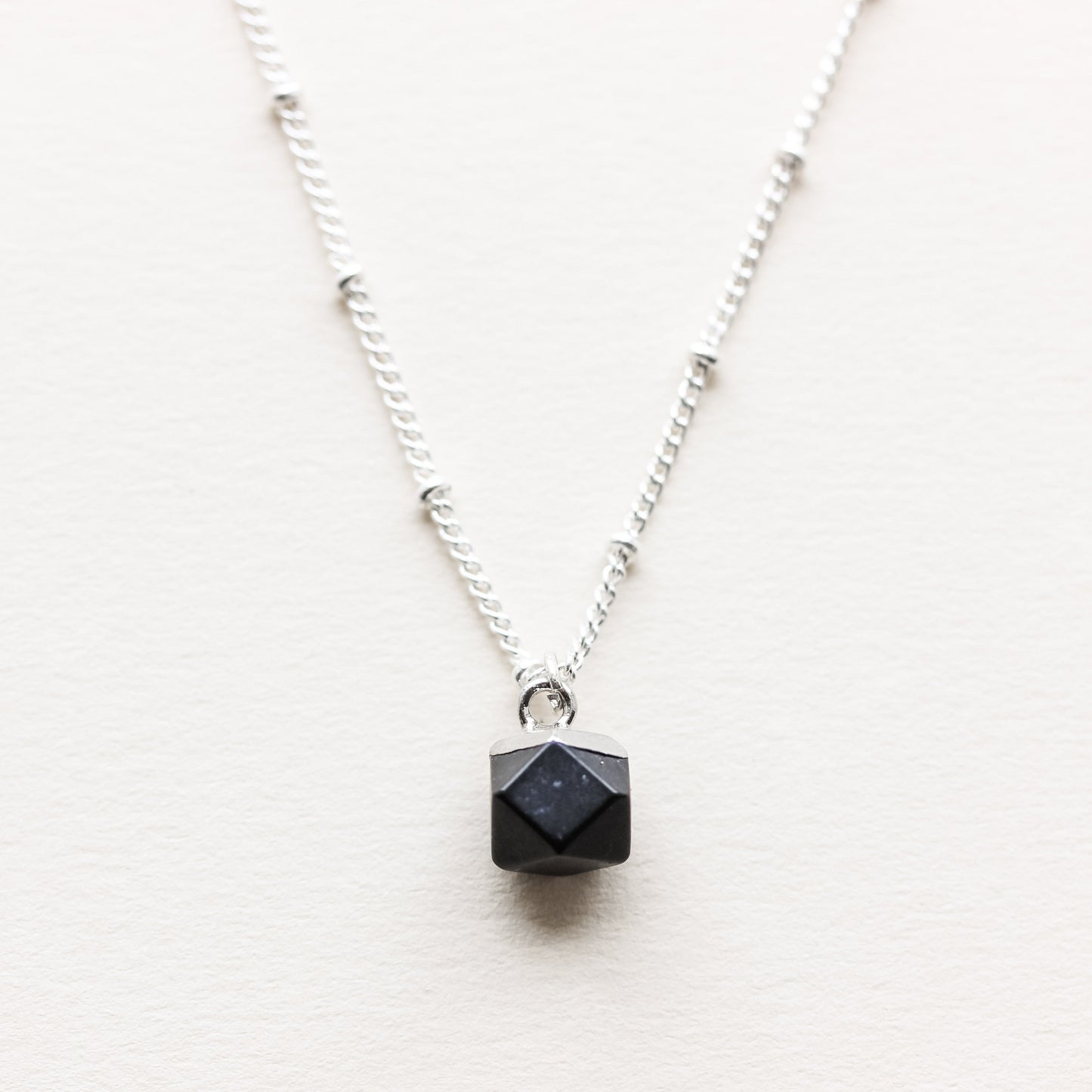 Black Onyx Diffusing Necklace - Put on Love Designs