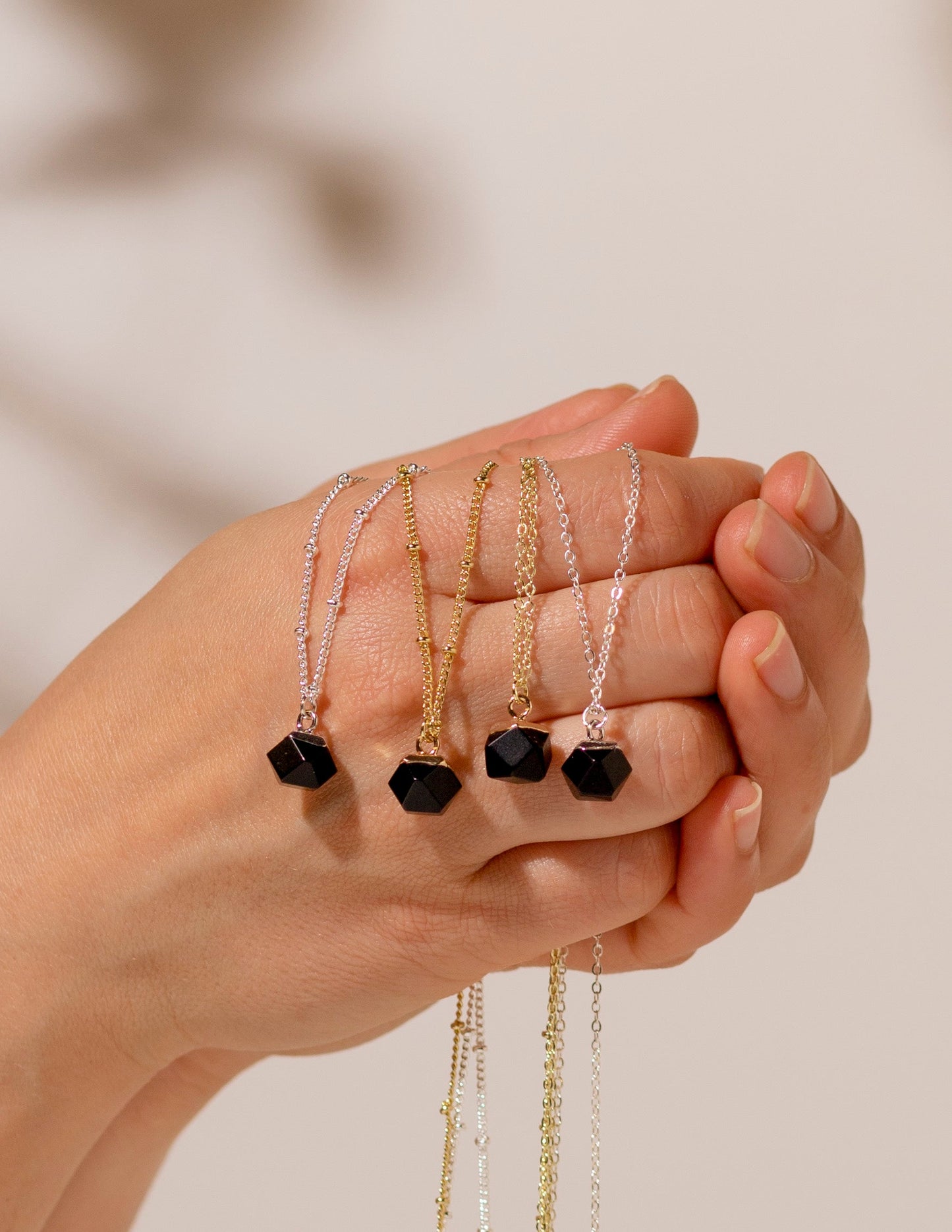 Black Onyx Diffusing Necklace - Put on Love Designs