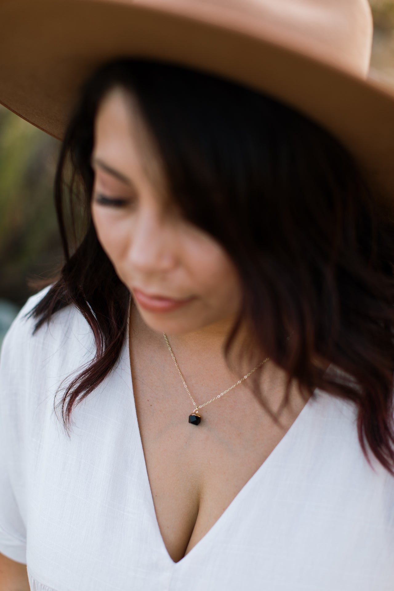 Black Onyx Diffusing Necklace - Put on Love Designs