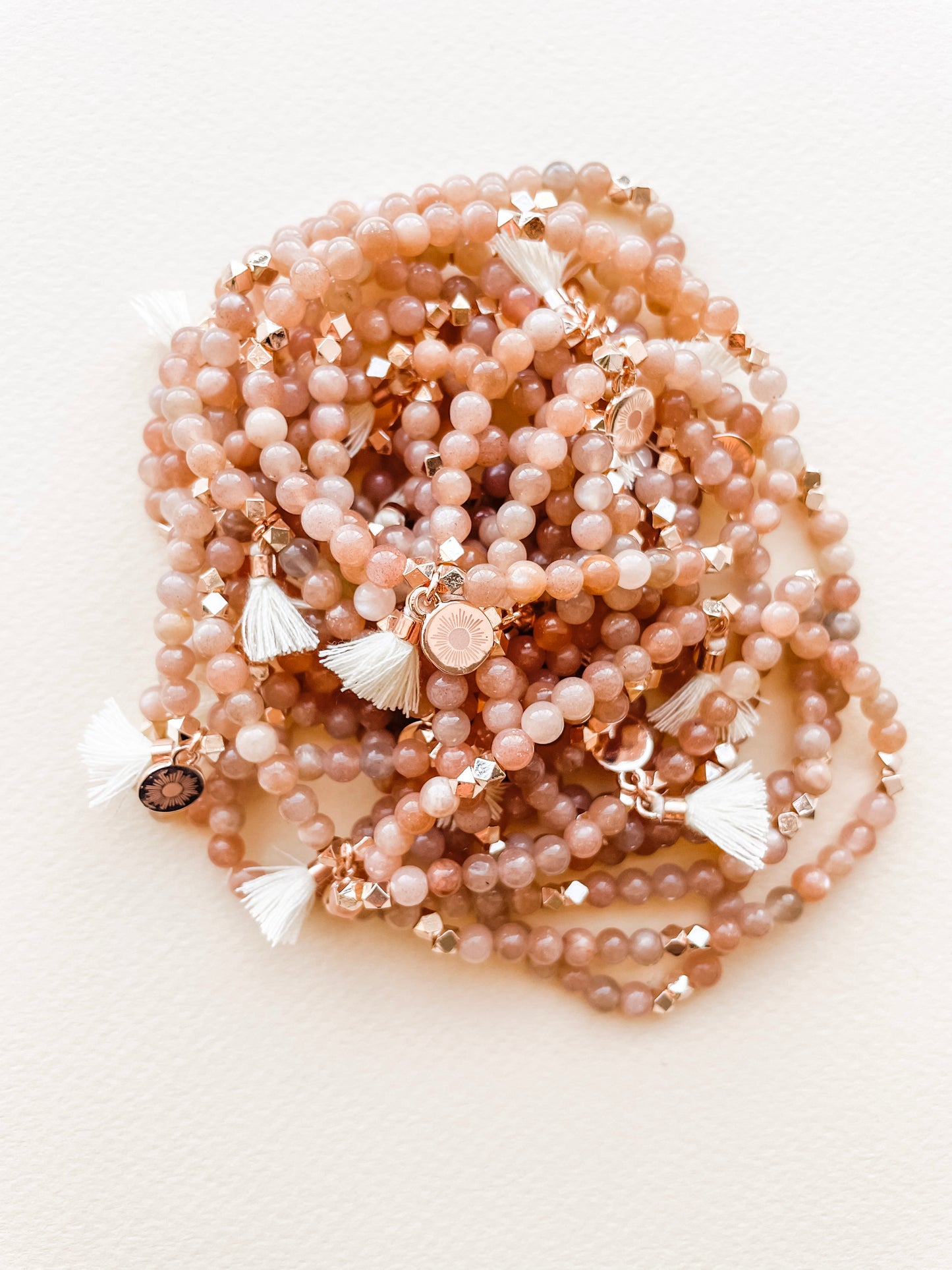 Sunstone Gemstone Bead Diffusing Bracelet - Put on Love Designs