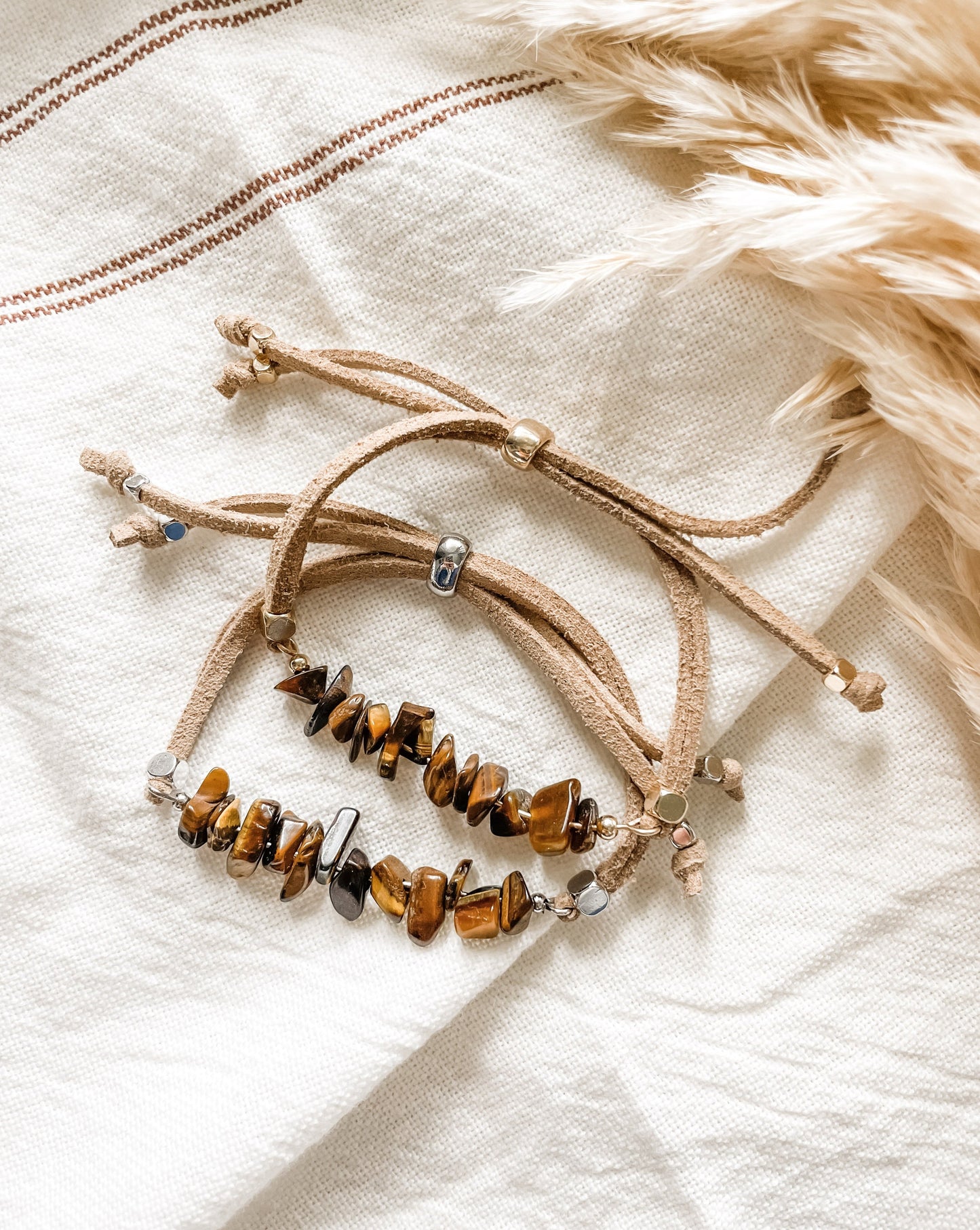 Tigers Eye Crystal Diffuser Bracelet - Put on Love Designs