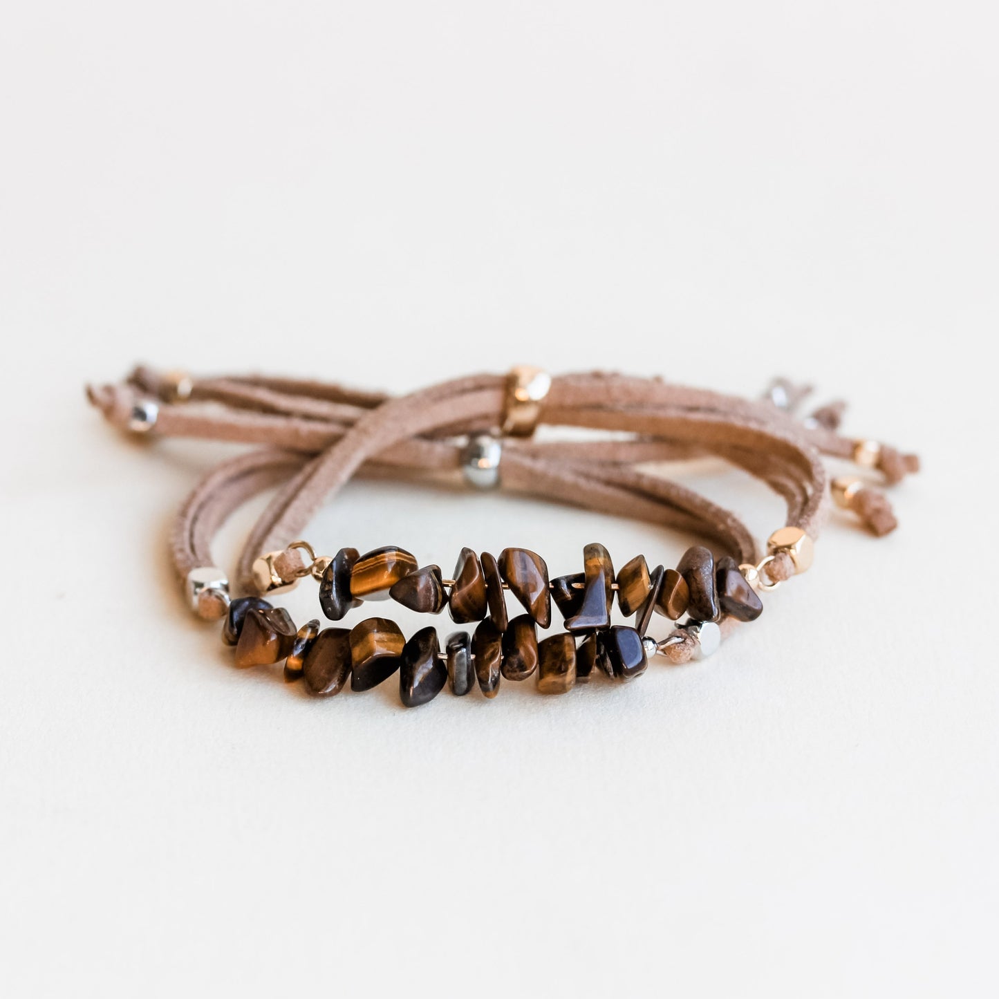 Tigers Eye Crystal Diffuser Bracelet - Put on Love Designs