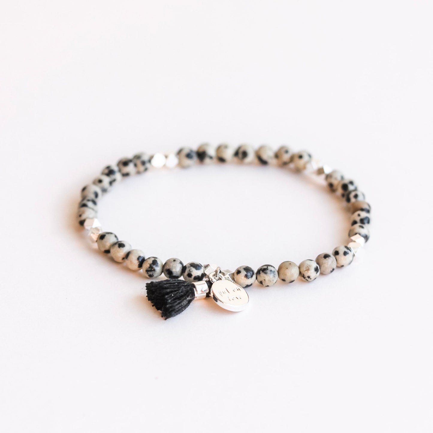 Crystal Bead Silver Bracelet - Put on Love Designs