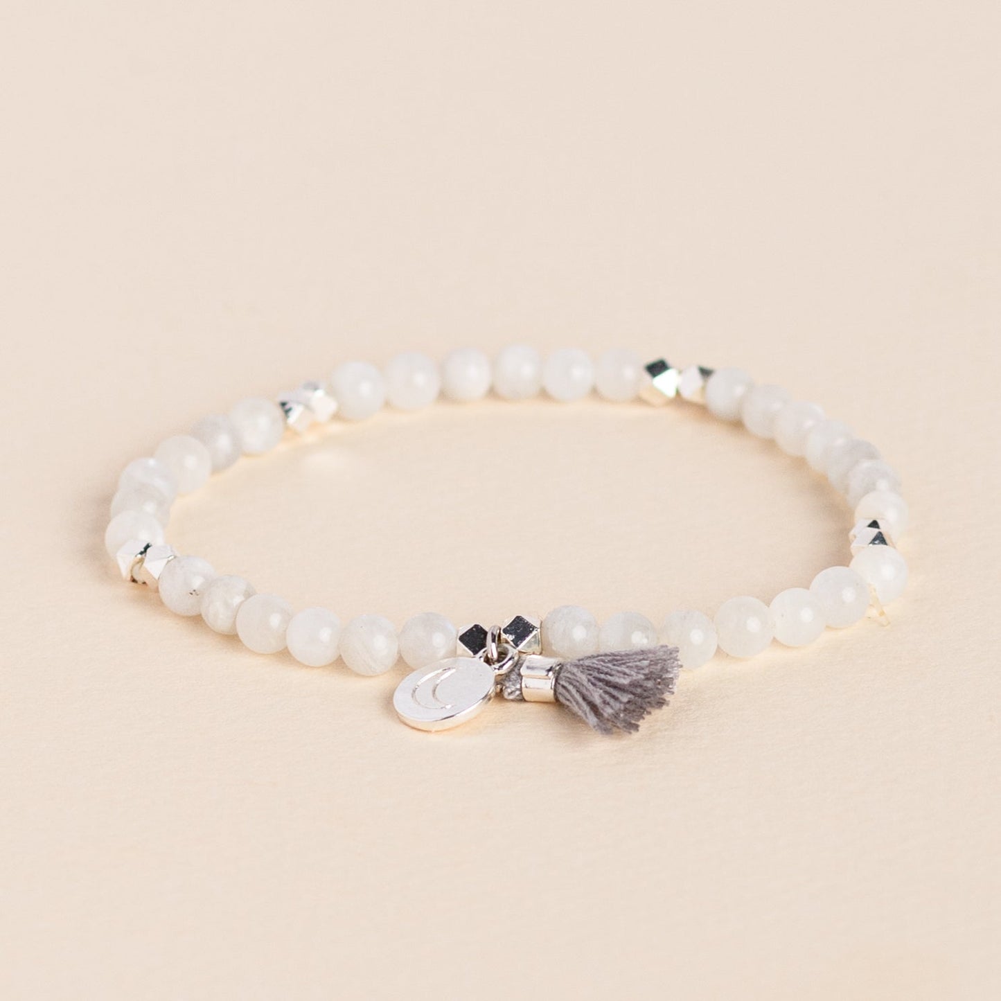 Crystal Bead Silver Bracelet - Put on Love Designs