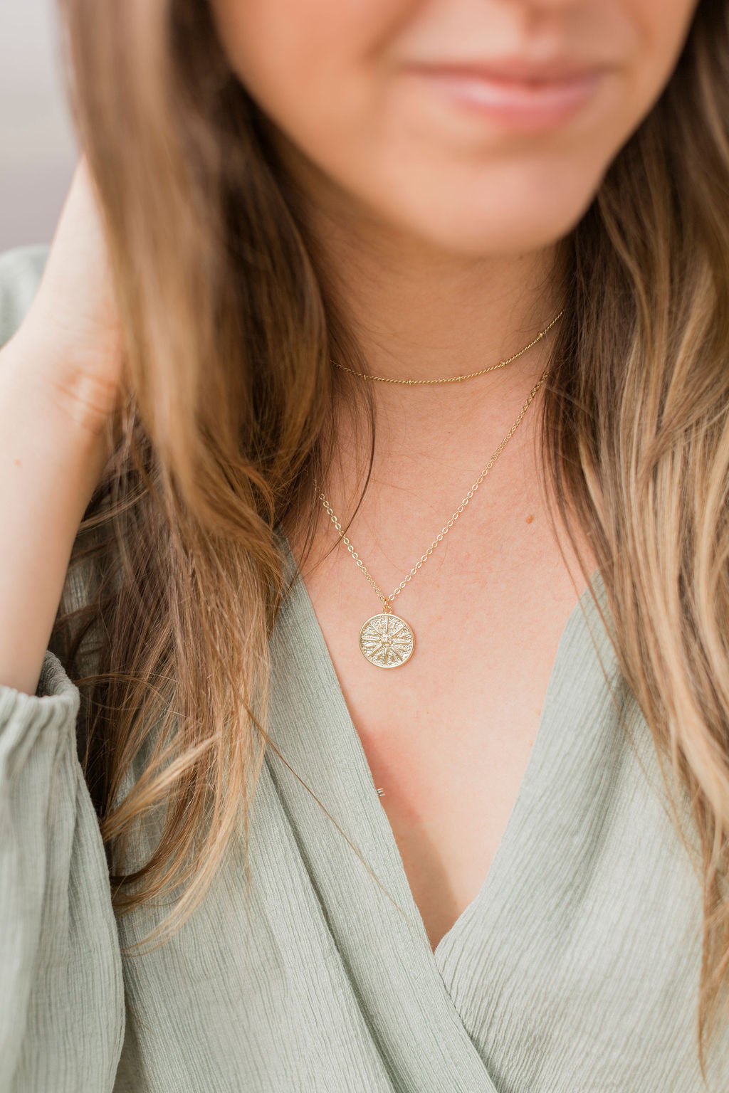 Medallion Diffusing Necklace - Put on Love Designs