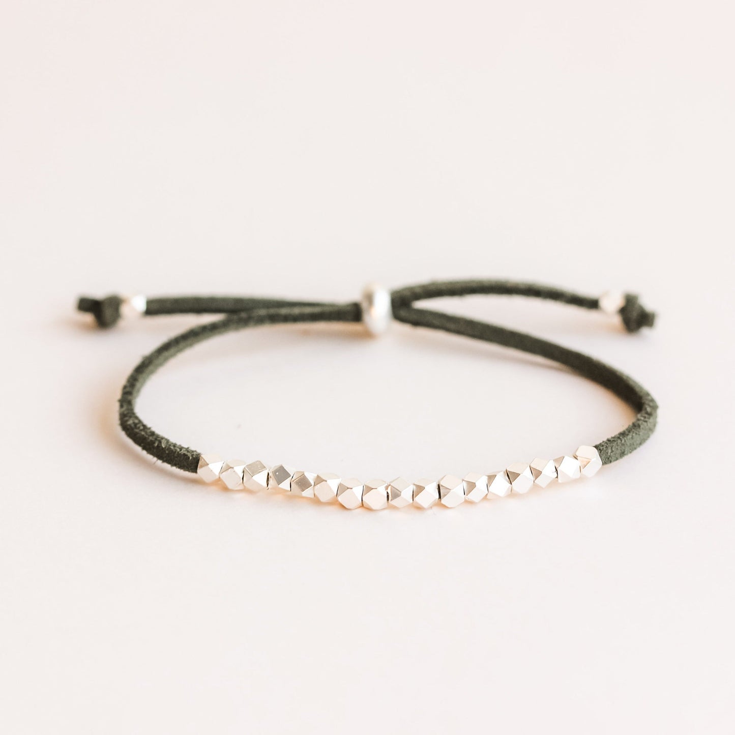 Metallic Slider Diffusing Adjustable Bracelet - Put on Love Designs