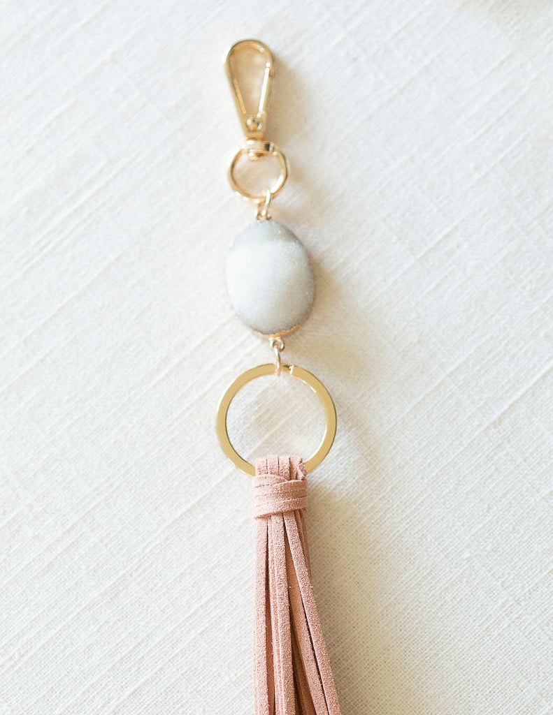 Gemstone Keychain Diffuser - Put on Love Designs