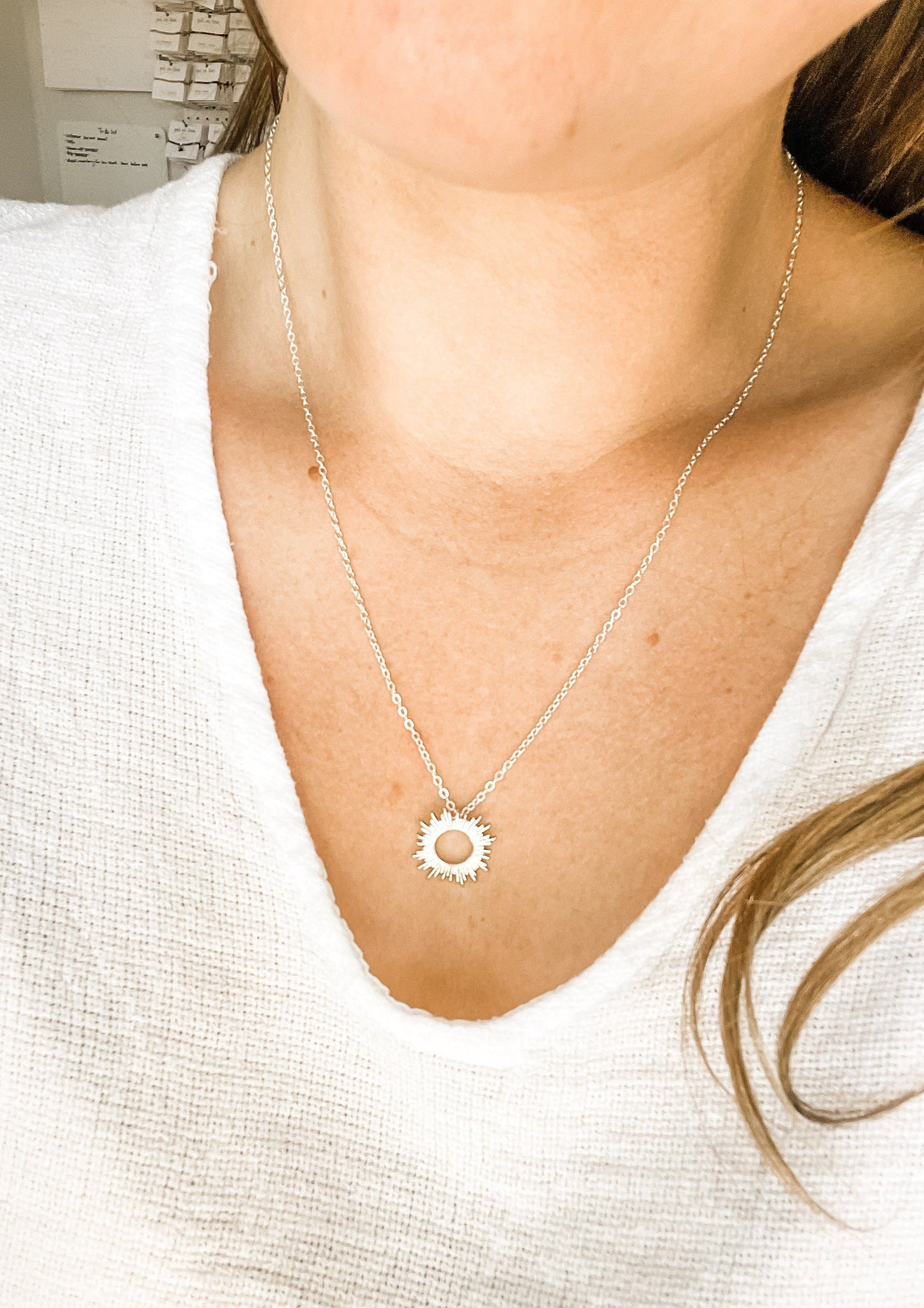 Sun Diffuser Necklace - Put on Love Designs