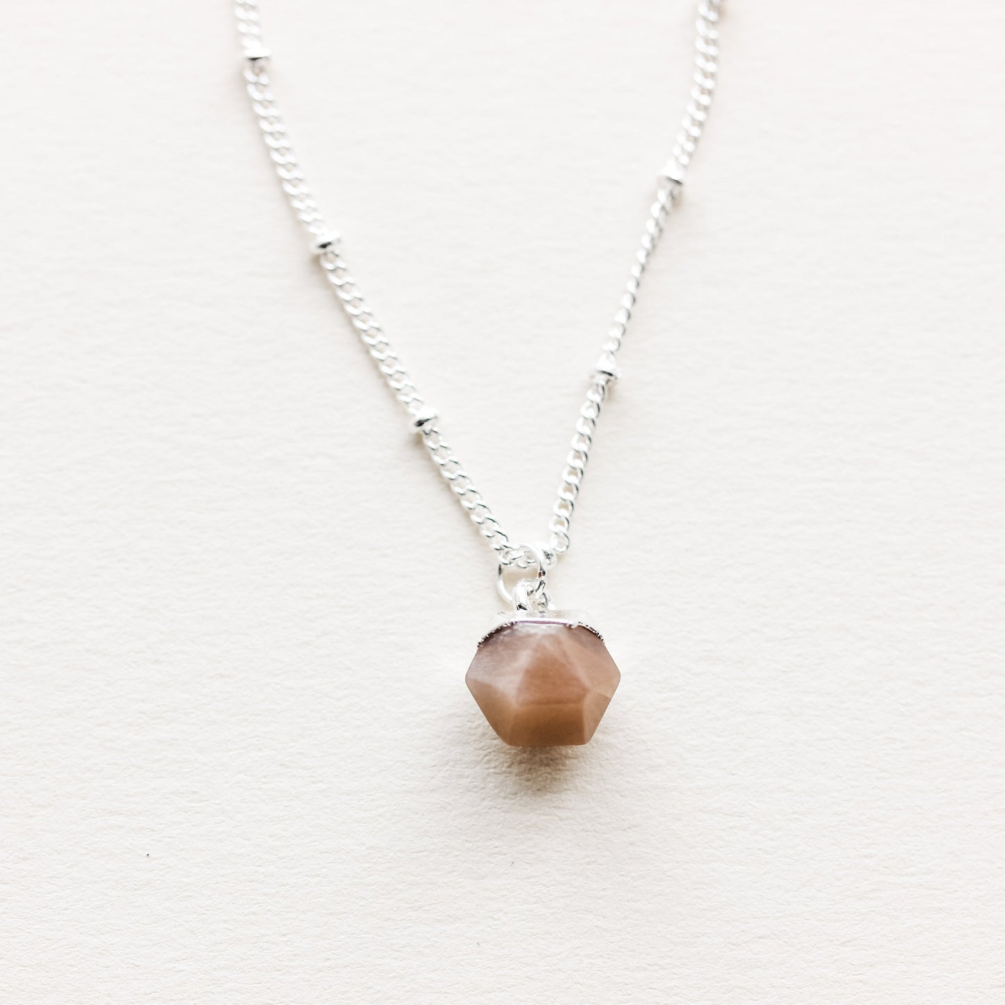 Sunstone Crystal Necklace Diffuser - Put on Love Designs